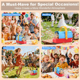 Safe design of Zerhunt bubble machine with protective features