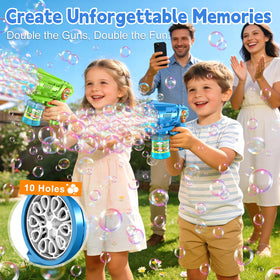 Zerhunt bubble solution refill kit keeps bubbles flowing during parties