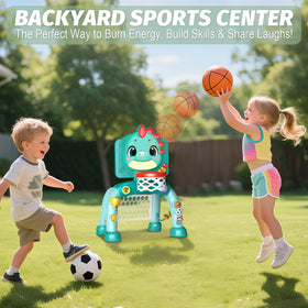 Zerhunt Dino Sports Center cheerful sounds reward little milestones with music
