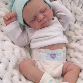 Zero Pam reborn doll full body 18in with lifelike presence for nurturing play.