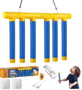Zero Zone Reflex Drop Sticks Game demonstrates fast-paced setup to boost hand-eye coordination