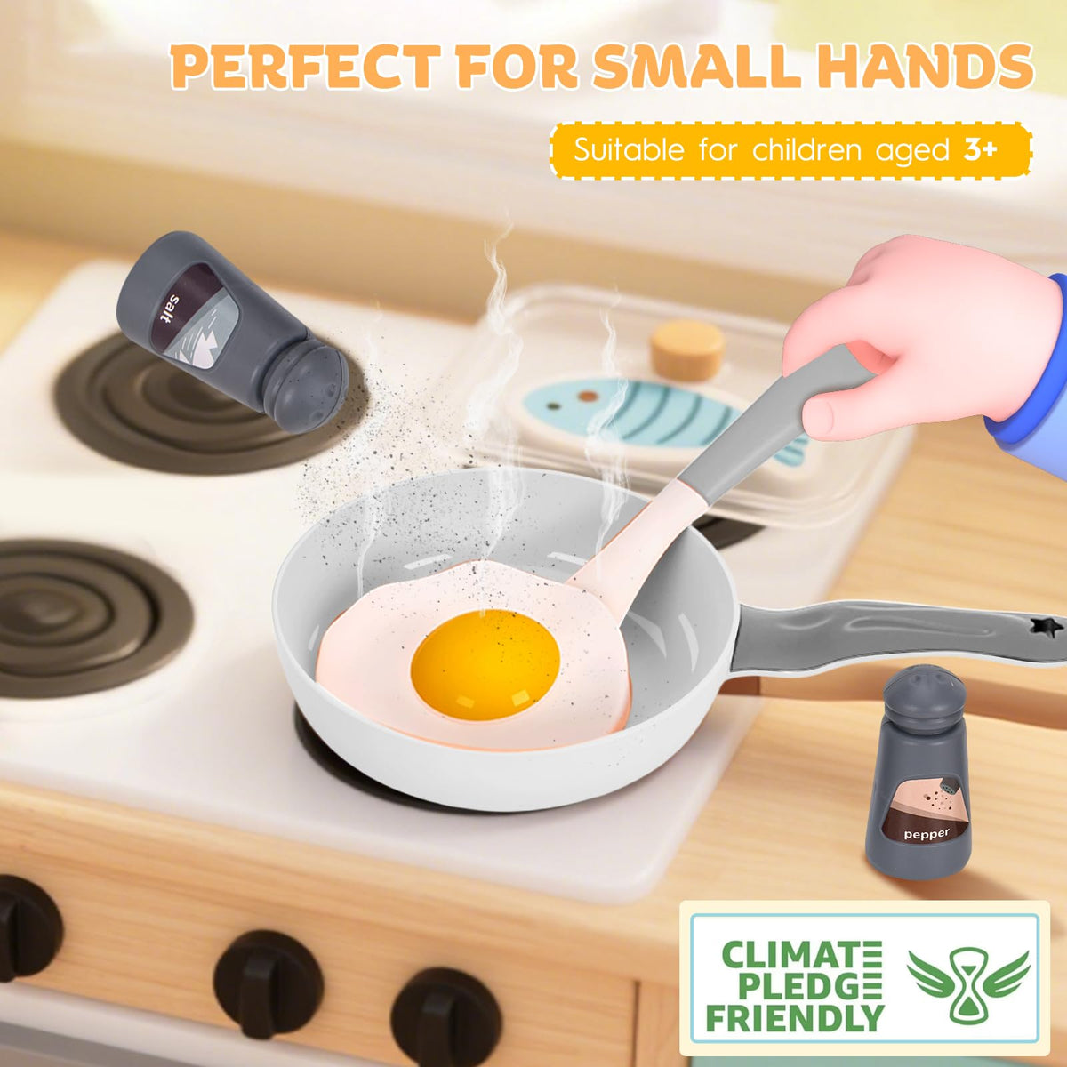 Zero Zoo knife stand helps kids organize kitchen tools safely.