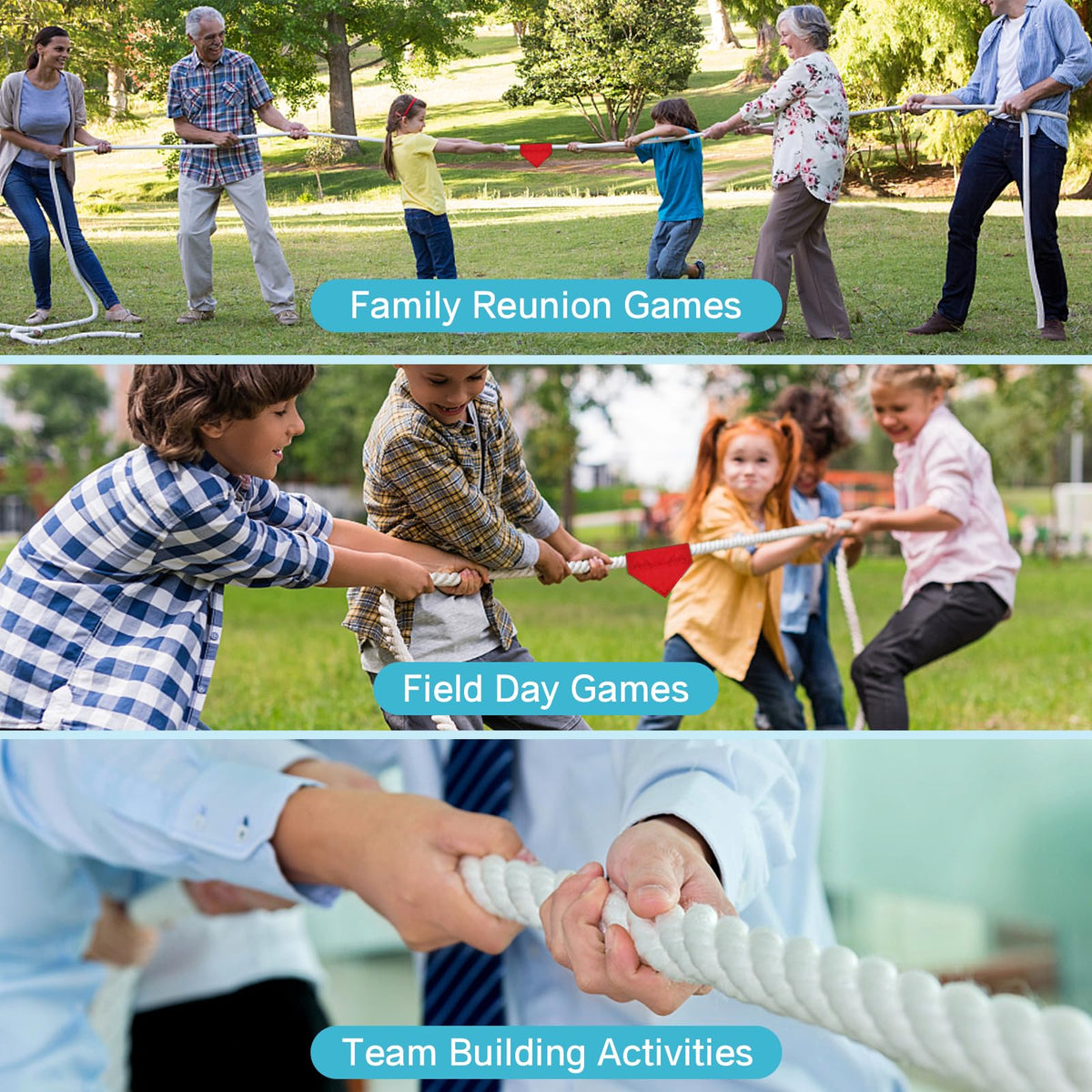 ZEROMX durable polyester cotton blend withstands repeated pulling.