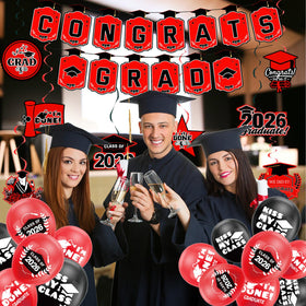 Zerunyiw graduation party supplies suitable for indoor or outdoor use