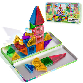 Zerxpho mini magnetic tiles with animal figures spur imaginative storytelling and hands-on play.