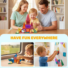 Zerxpho portable storage doubles as a play mat for easy travel creativity.