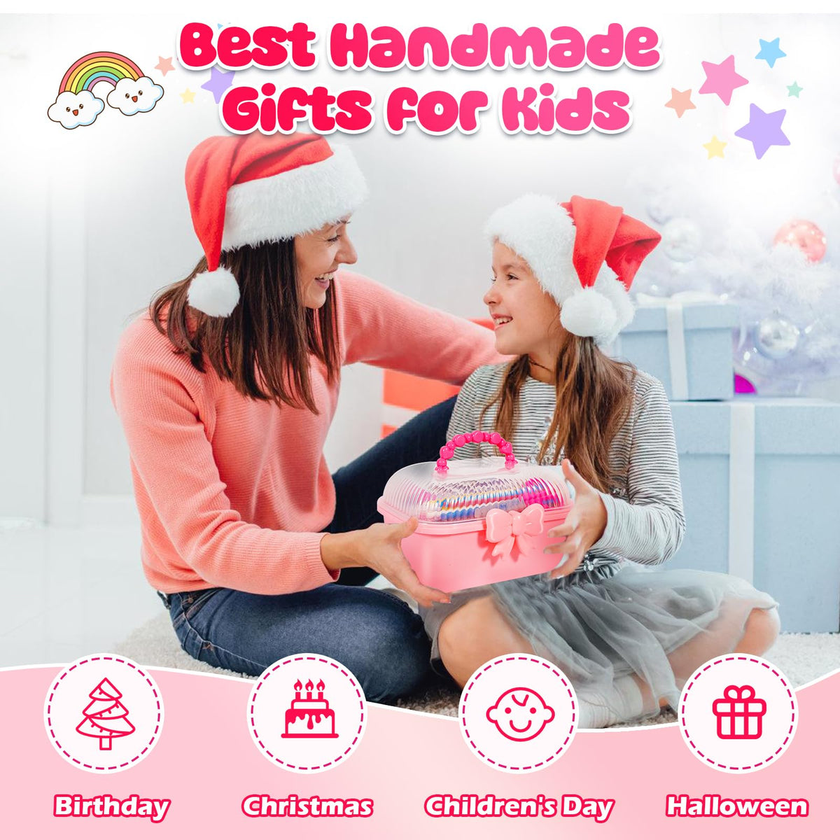 ZESKUU Nano Tape Bubble Kit gift-ready box for birthdays