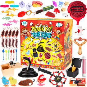 ZESKUU prank kit whoopee cushion for fun family moments and pranks