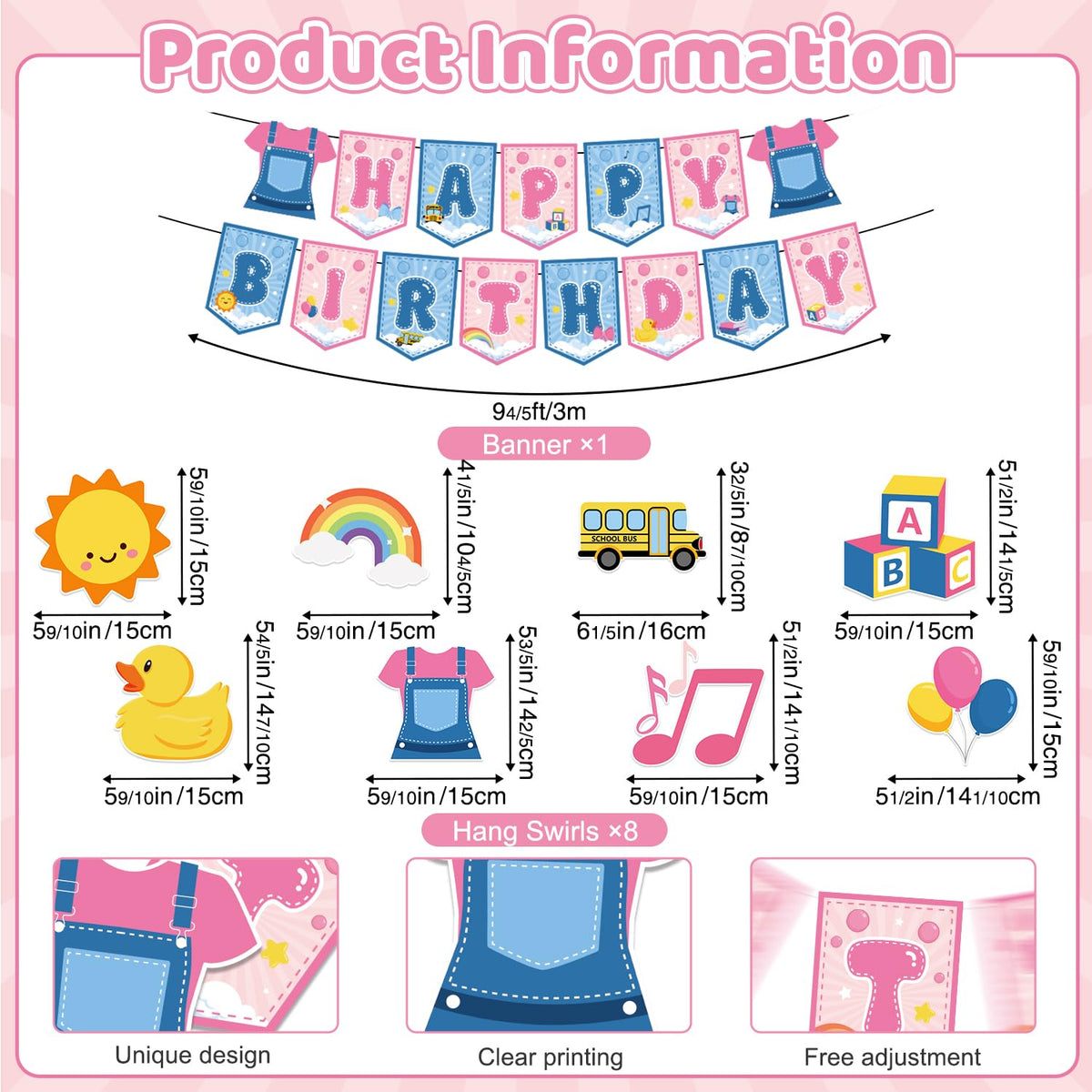 Zestoluxe Happy Birthday banner adds instant celebration vibe