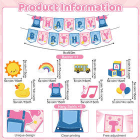 Zestoluxe Happy Birthday banner adds instant celebration vibe