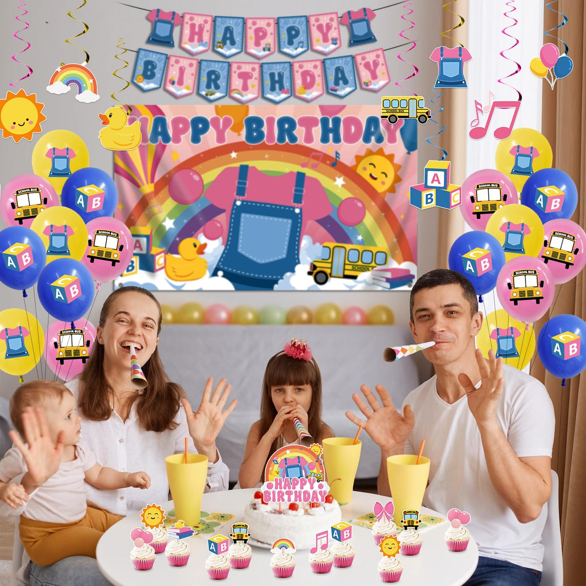 Zestoluxe party setup area inspires joyful photo moments