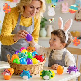 Zesua Easter party favor adds cute decor and a cuddly keepsake.