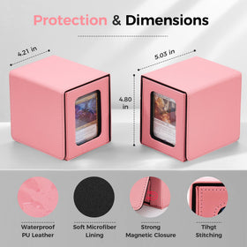 Zettokete MTG deck box features a dice tray to store counters and tokens