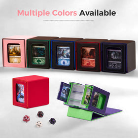 Zettokete MTG deck box includes two dividers for organized deck layout