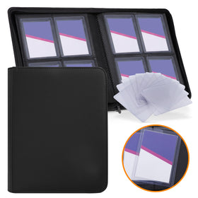 Zettokete Toploader Binder nine-pocket layout for organized card viewing.
