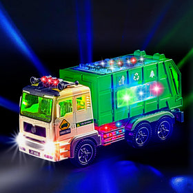 Zetz Brands garbage truck with 4D lights enhances immersive play