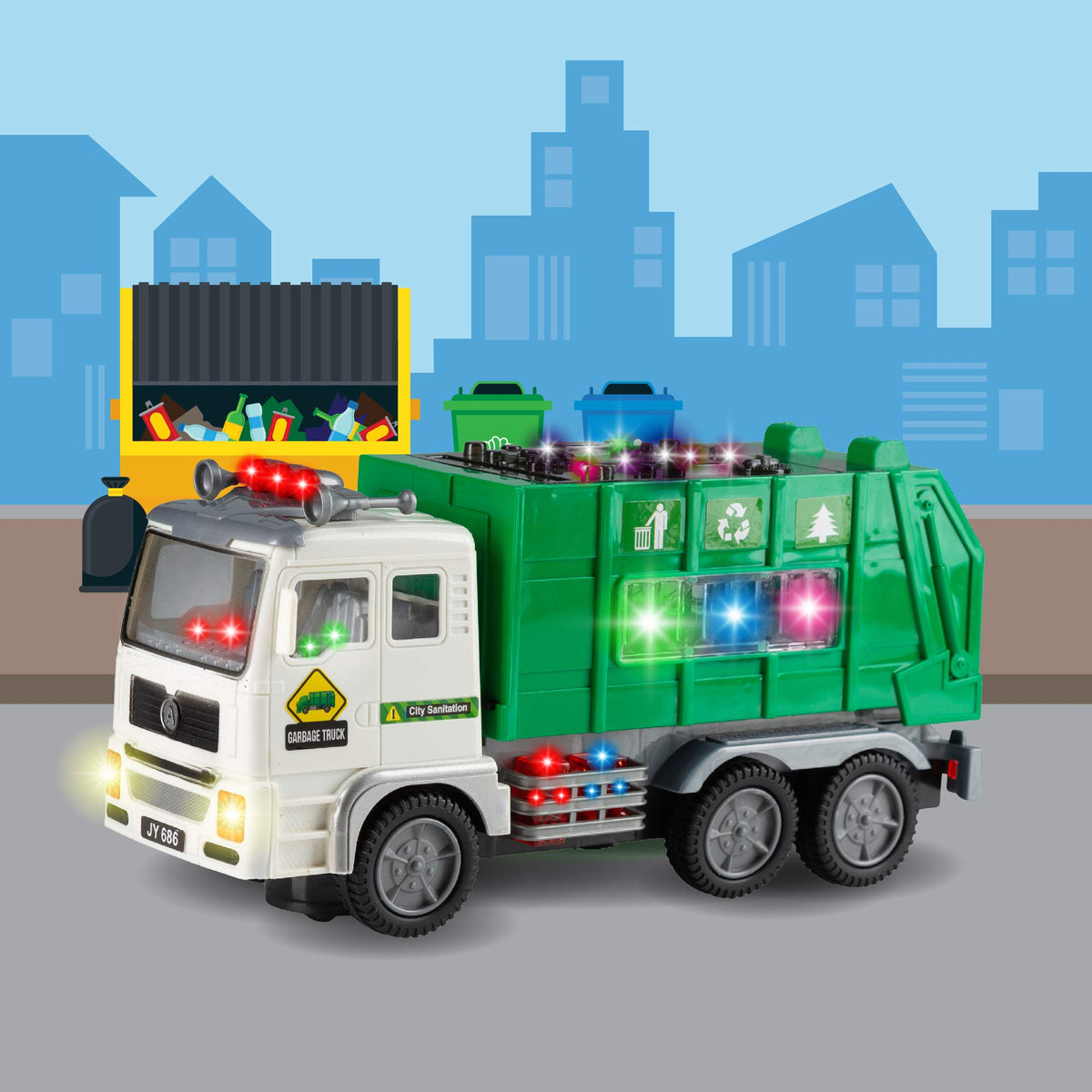 Zetz Brands recycle stickers introduce environmental concepts during play