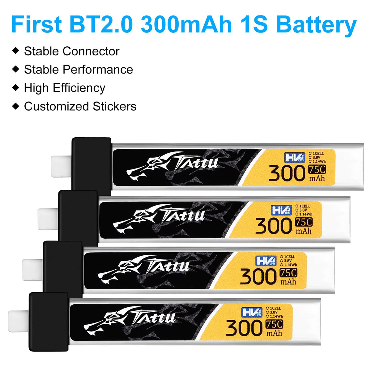 ZEVORO 75C discharge emphasis for strong bursts and responsive FPV maneuvers.