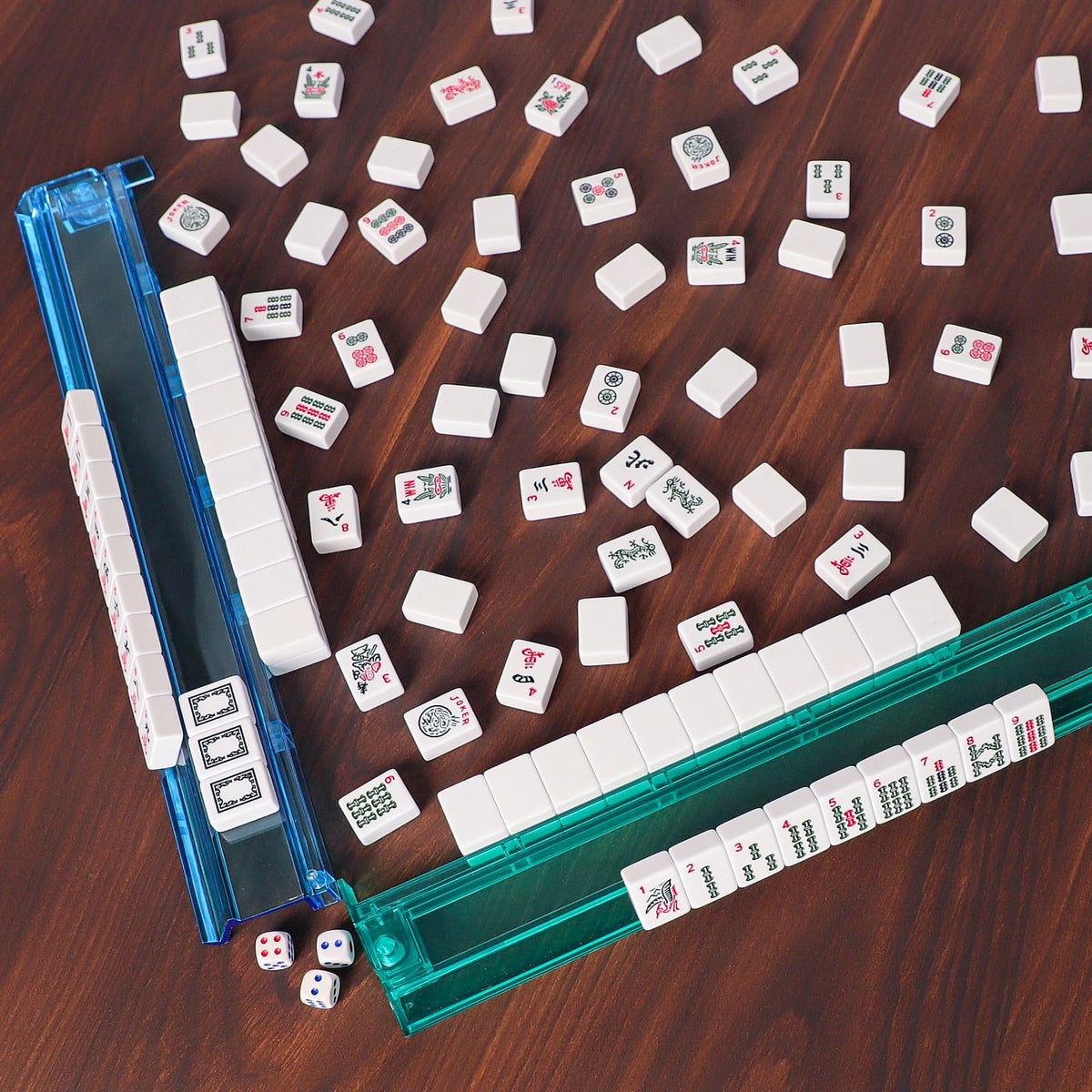 ZGME dice and money chips included with the set for authentic play.