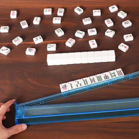ZGME mahjong manual contents showing included guide for new and experienced players.