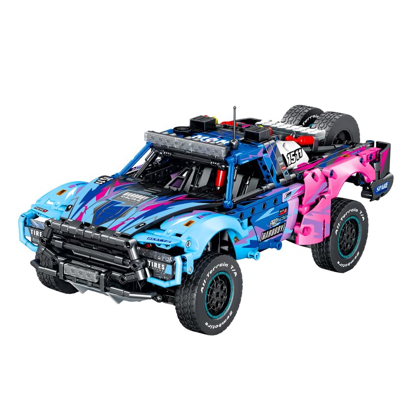 ZGZBLOCK Baja 1000 Trophy Truck model, detailed interior, enhances realism for display