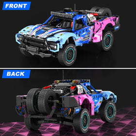 ZGZBLOCK Baja 1000 Trophy Truck model, rubber AT tires and shocks, authentic feel