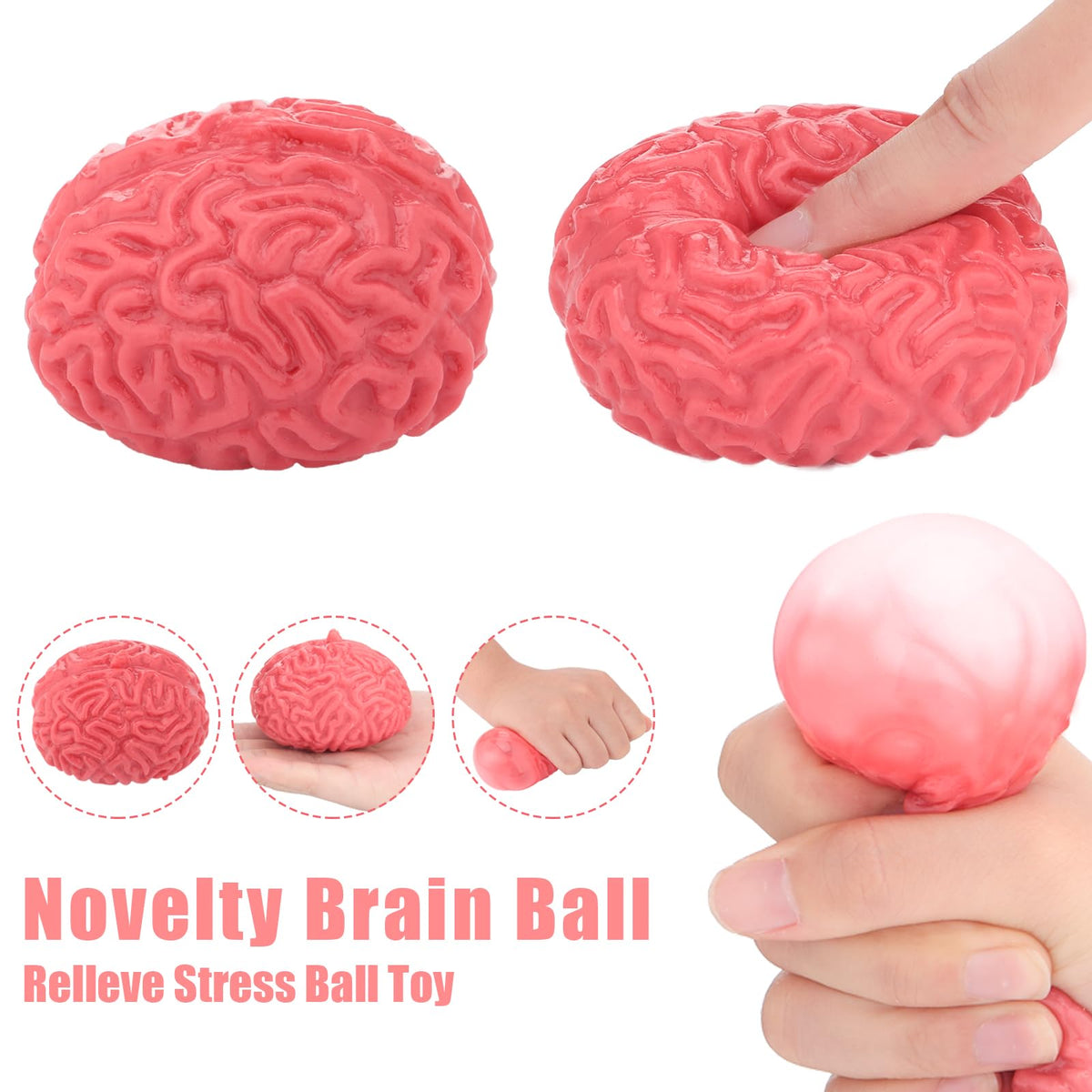Zhanmai 12-pack brain balls for personal and shared de-stressing moments.