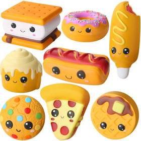 Zhanmai foam hot dog stress toy for tactile relief and focus