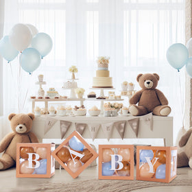 Zhanmai balloons in brown, apricot, and blue for versatile color themes.