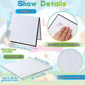 Zhanmai blank game board 18x18 unfolded for versatile play sessions