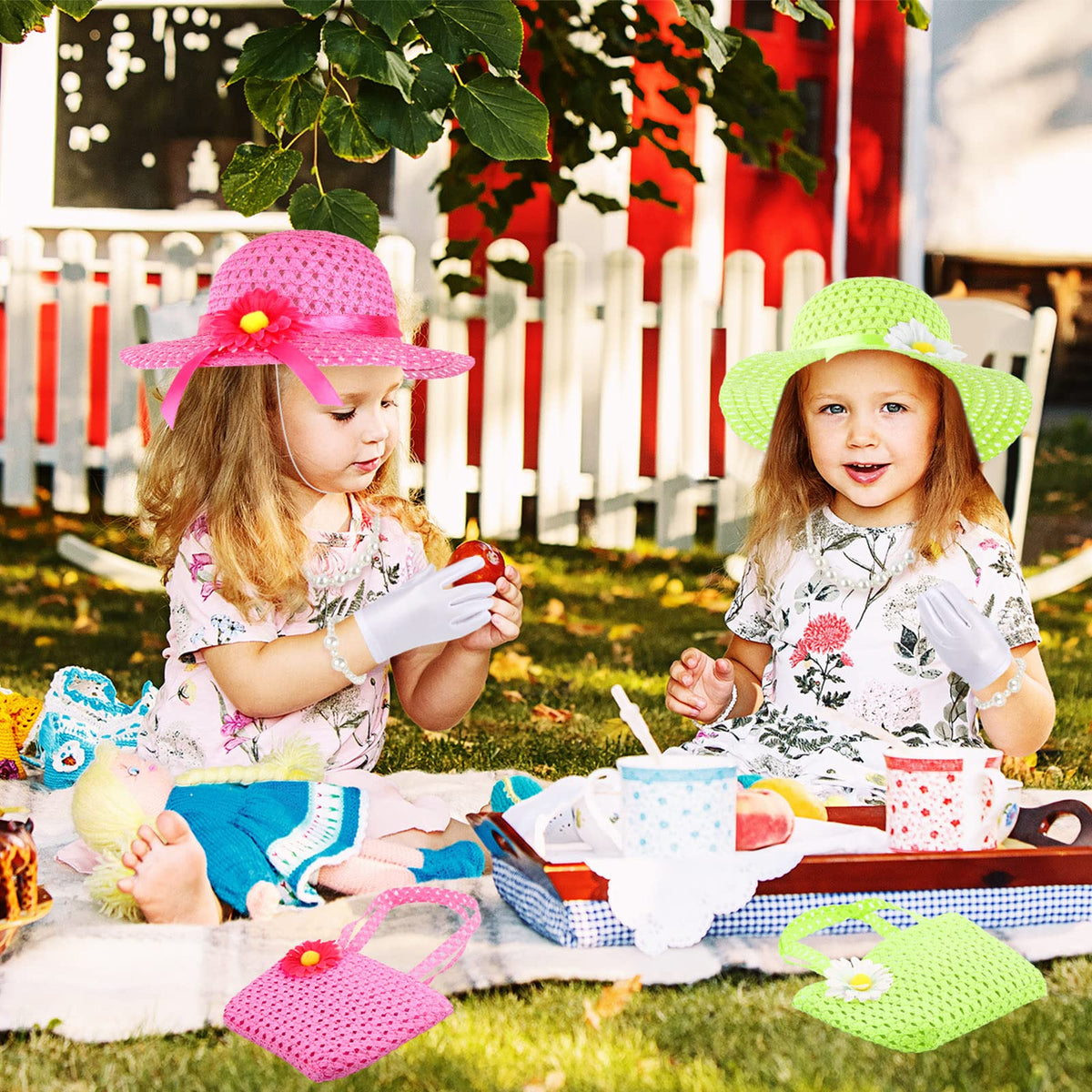 Zhanmai blue straw purse supports easy gifting and portable party fun