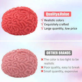 Zhanmai brain ball used for Halloween pranks and playful gifts.