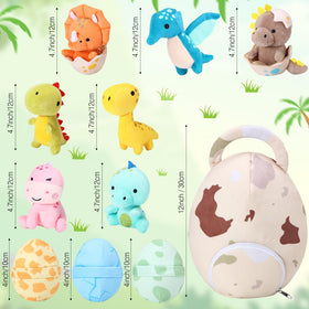 Zhanmai small dinosaur egg packs for storage and display