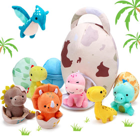 Zhanmai Easter dinosaur plush toys collection for playful decor