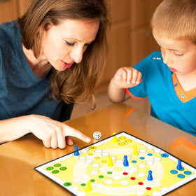 Zhanmai foldable blank game board compact for travel and DIY projects