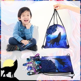 Zhanmai wolf party favors button pins add charm to outfits and bags.