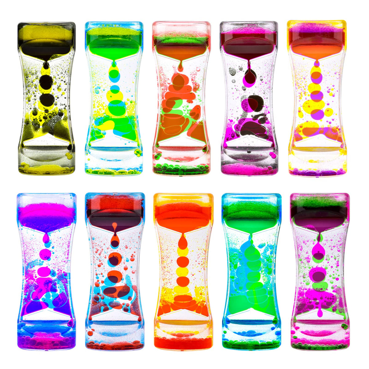 ZHBWOW liquid motion bubbler visual display enhances desk ambiance