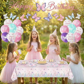 ZHBZPTY butterfly banner for festive birthday decor