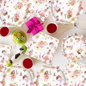 ZHBZPTY fairy dessert plates 7inch for elegant desserts