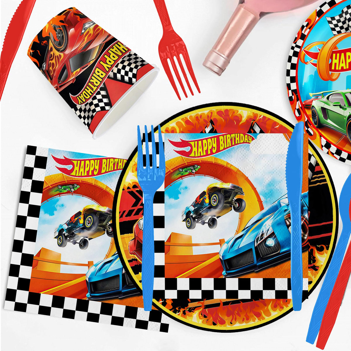 ZHBZPTY cake topper adds a racing focal point to cakes