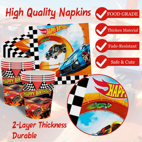 ZHBZPTY race car cups keep drinks steady during active celebrations