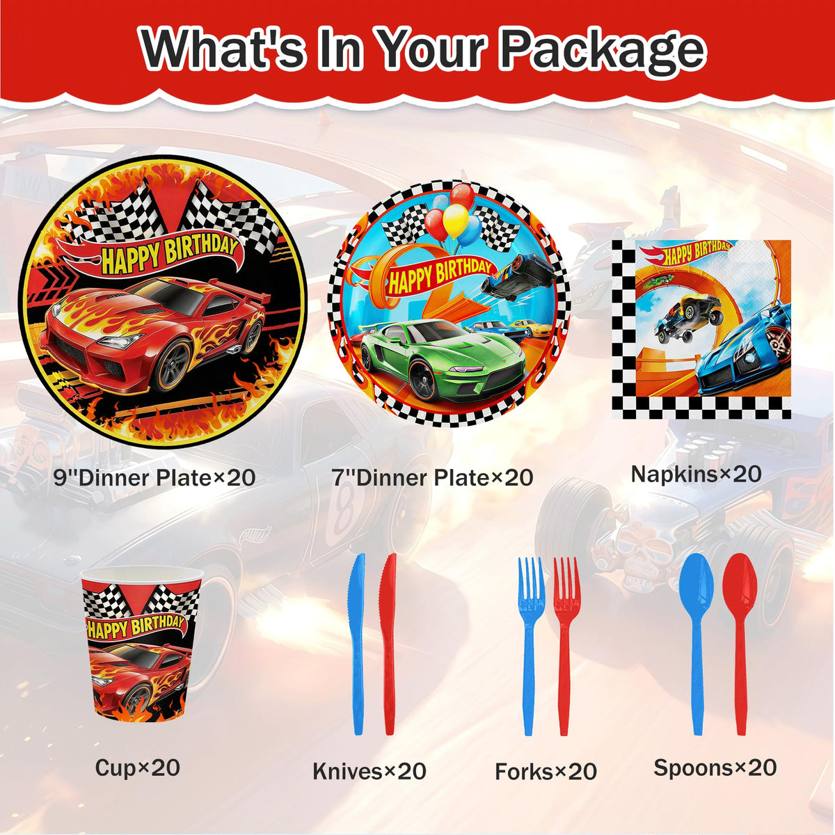 ZHBZPTY 7 inch dessert plates enable quick, mess-free servings