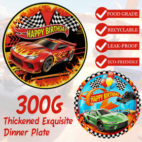 ZHBZPTY race car napkins provide soft, absorbent cleanup for guests