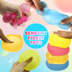 ZHEBAG Nice Sugar Ball Cube held in hand during squeezing and release.