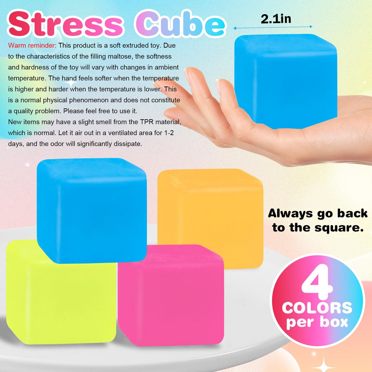 ZHEBAG Nice Sugar Ball Cube quiet fidget toy for focused calm.