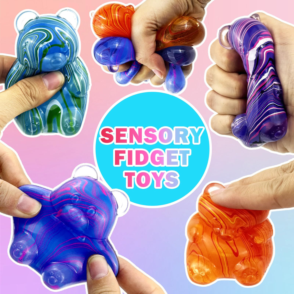 ZHEBAG sensory fidget toy providing quiet tactile stimulation for concentration.