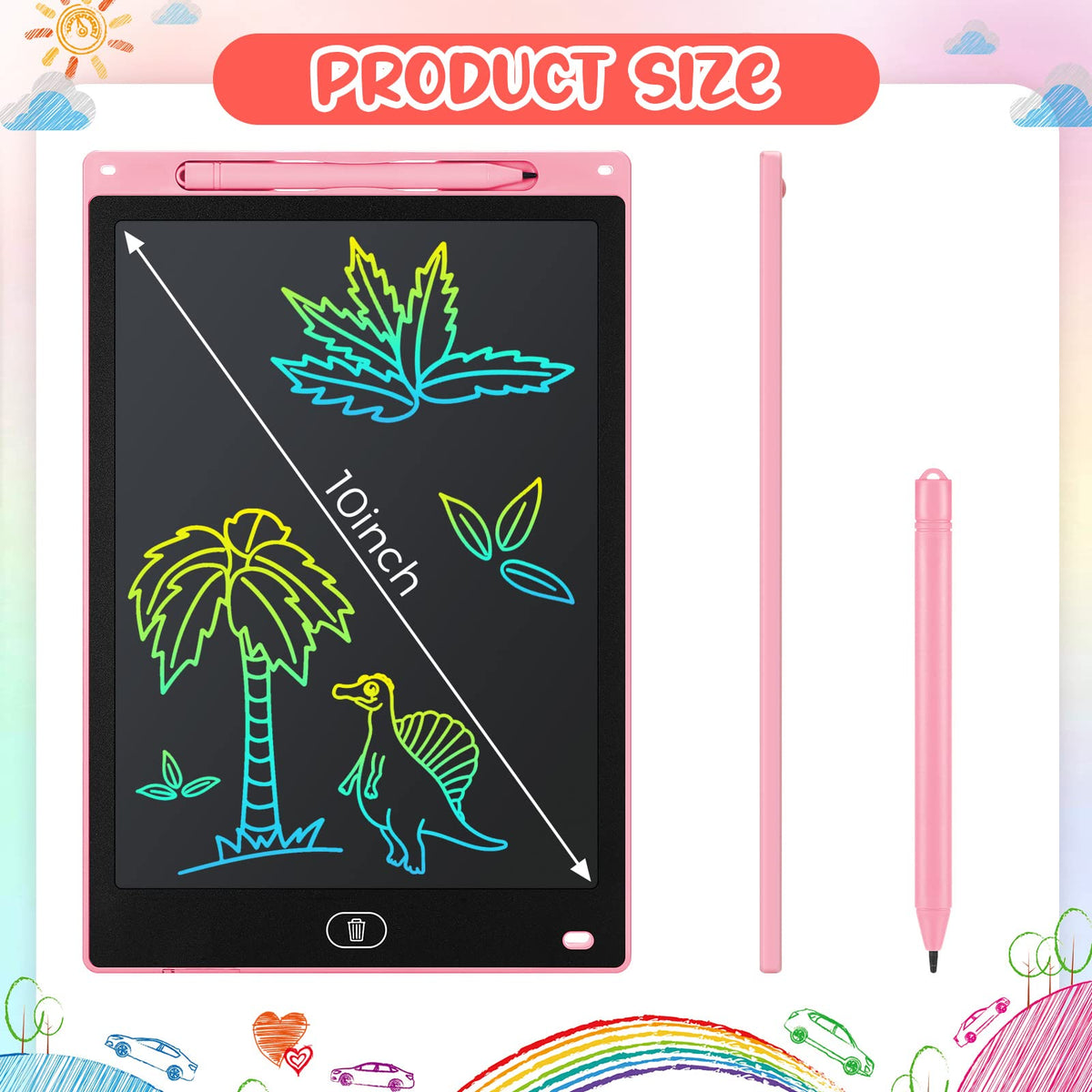 Zhehao 10-inch LCD doodle board enables smooth drawing for kids daily creativity.