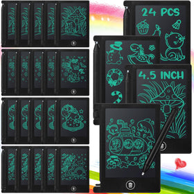 Zhehao 24-pack LCD mini writing tablet front view for kids' doodling