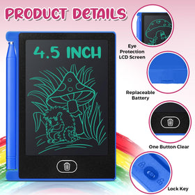 Zhehao 24-pack LCD mini writing tablets pink set for on-the-go doodling and learning.