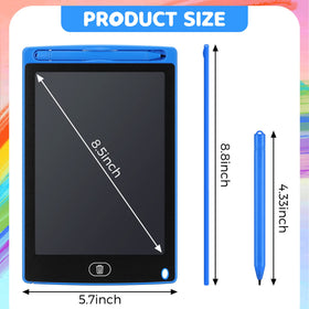 Zhehao 8.5-inch portable LCD writing tablet for travel and on-the-go sketching.